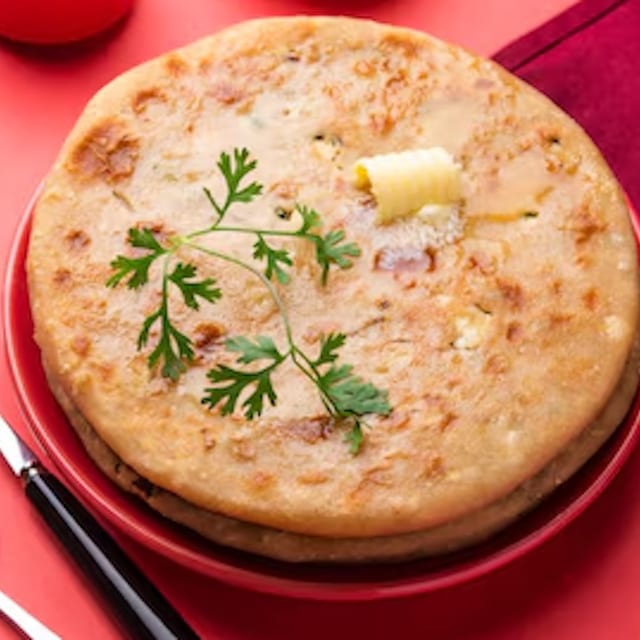 Aloo paratha.