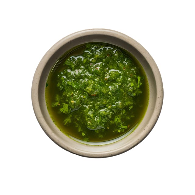 Mint sauce.
