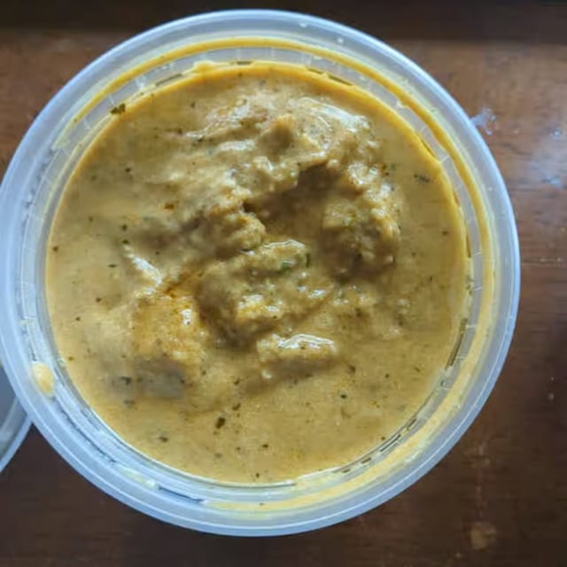 Chicken korma.